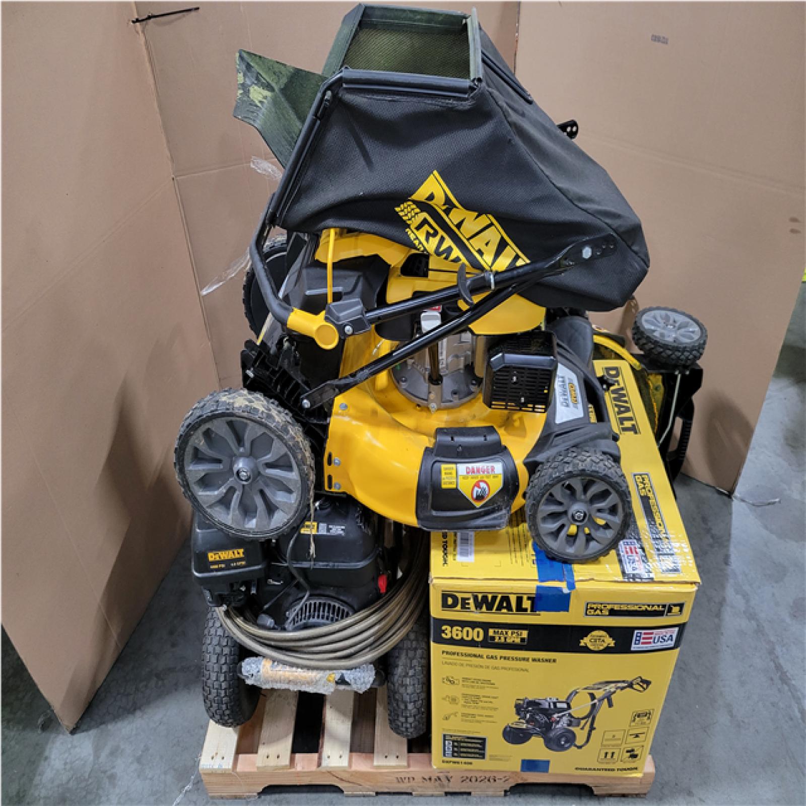 CALIFORNIA AS-IS OUTDOOR POWER EQUIPMENT