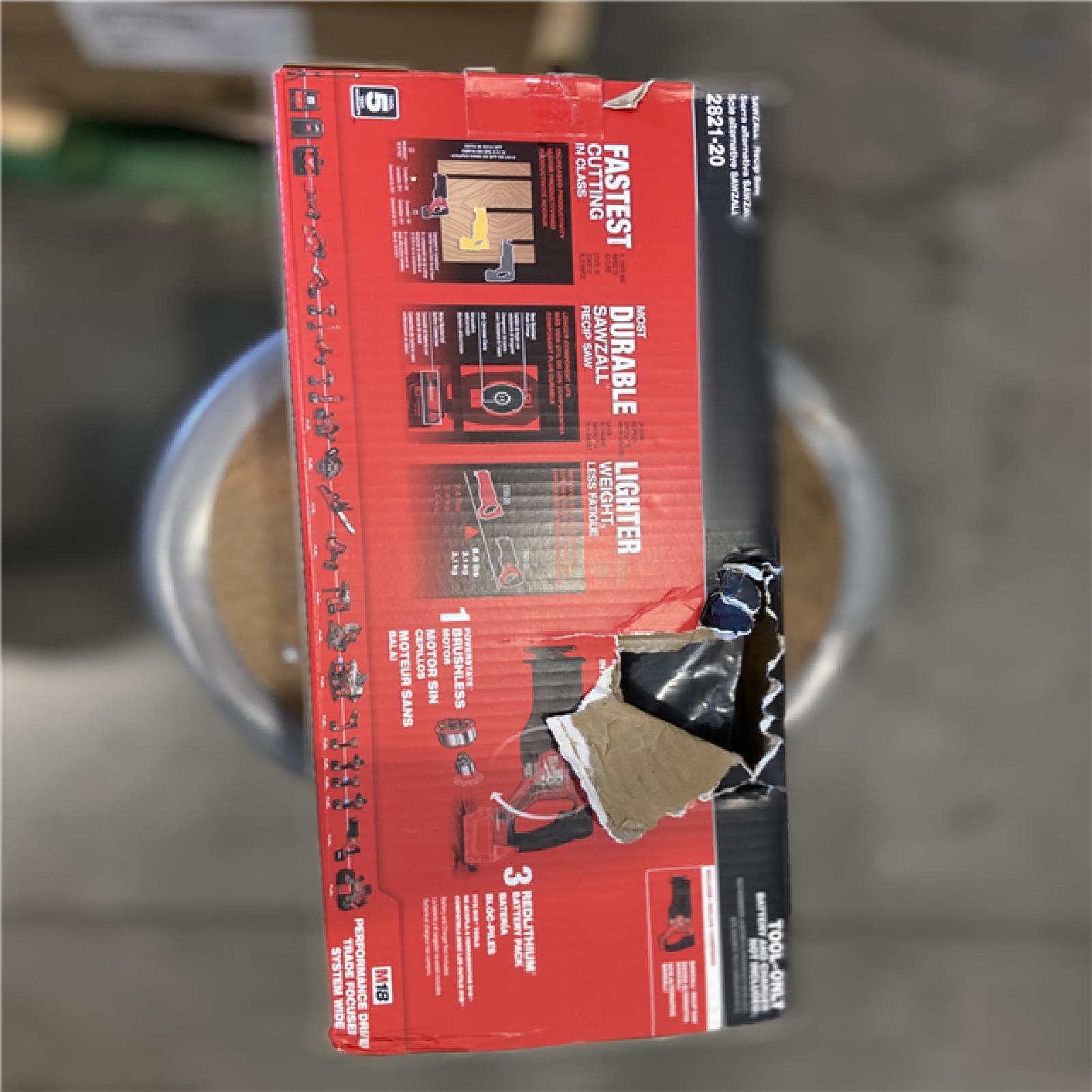 NEW! - Milwaukee M18 FUEL GEN-2 18V Lithium-Ion Brushless Cordless SAWZALL Reciprocating Saw (Tool-Only)