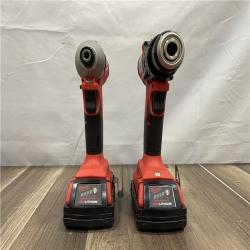 AS-IS Milwaukee 18V Lithium-Ion Brushless Cordless Compact Drill/Impact Combo Kit