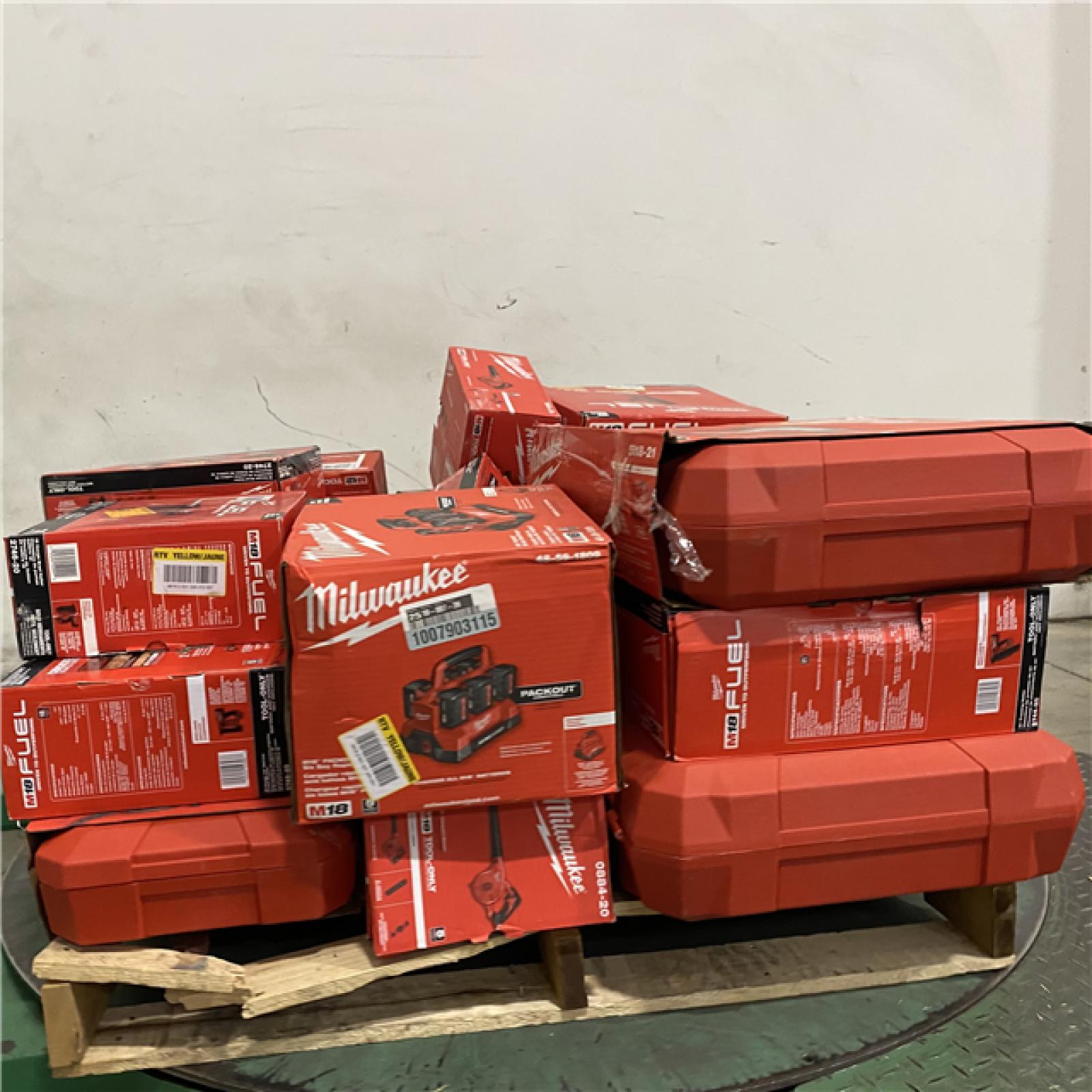 Dallas Location - As-Is MILWAUKEE Tool Pallet