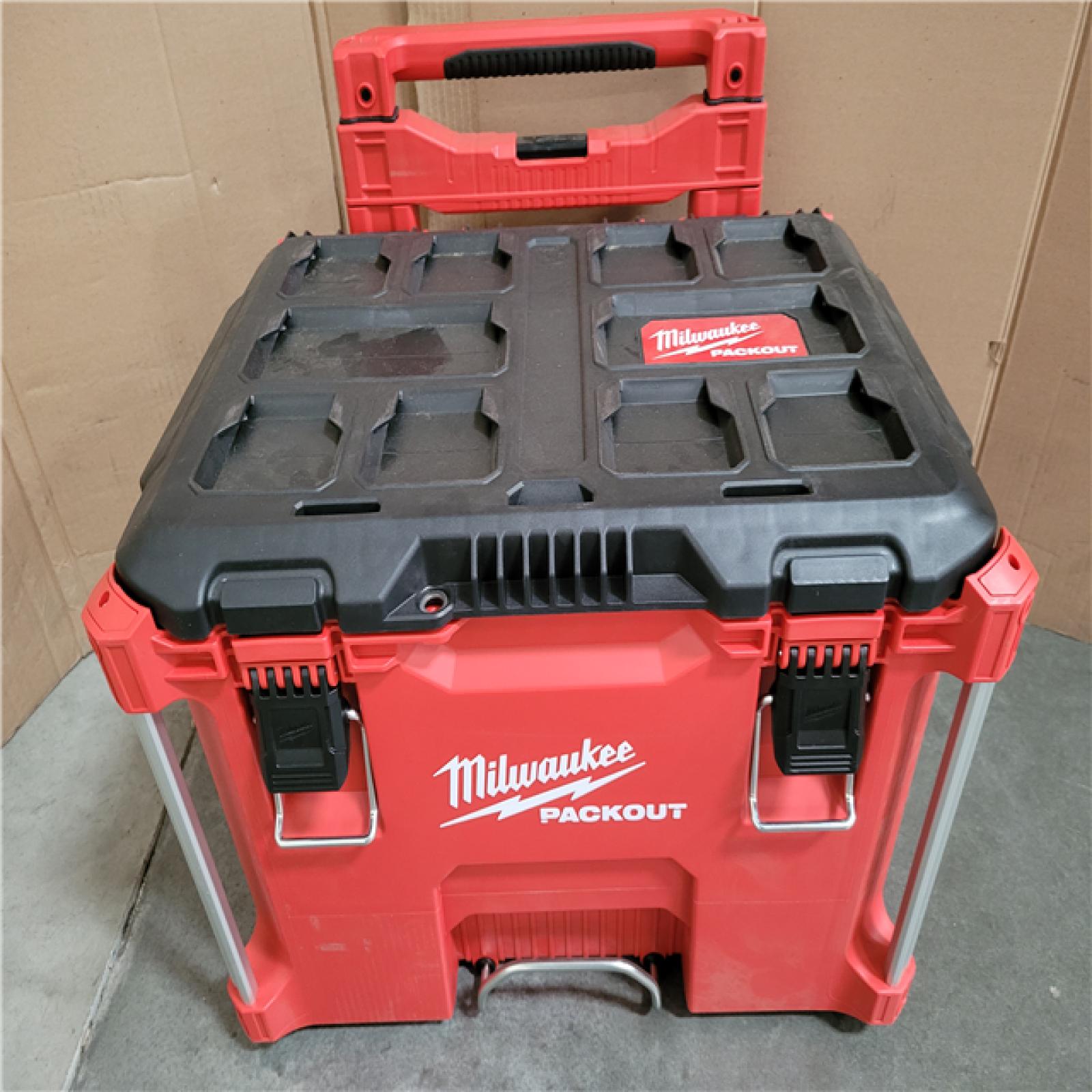 California NEW Milwaukee 4-Tool Combo kit  Includes (2) Batteries  Charger & Rolling Packout Box