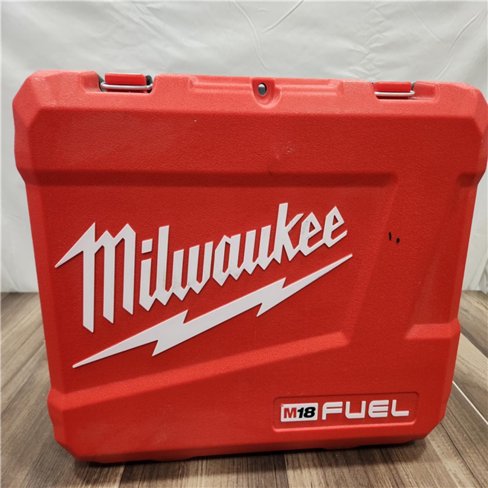 AS-IS  Milwaukee M18 FUEL 18V Lithium-Ion Brushless Cordless Hammer Drill and Impact Driver Combo Kit (2-Tool) with 2 Batteries