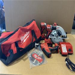 AS-IS Milwaukee M18 4-Tool Combo Kit