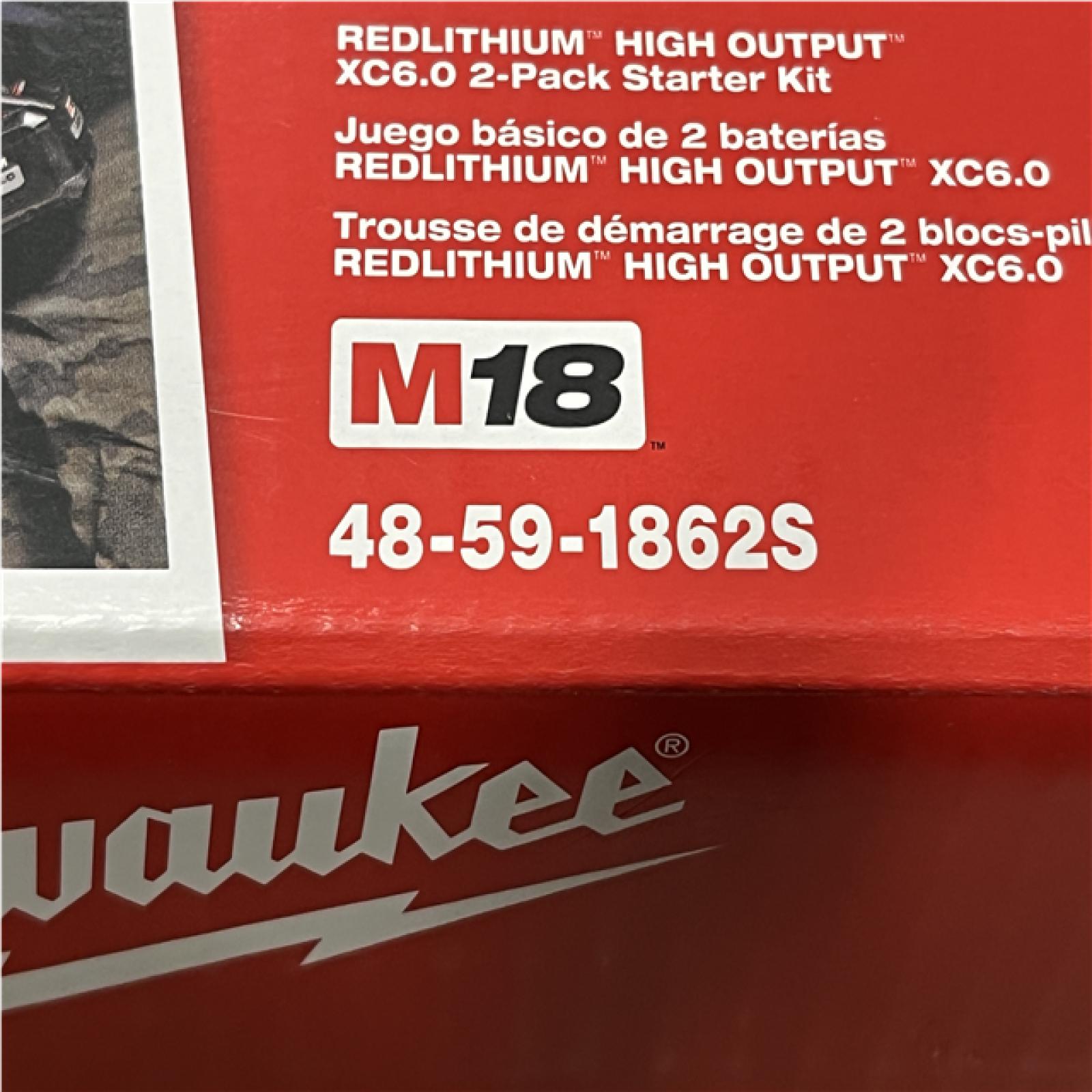 NEW - Milwaukee 18-Volt Lithium-Ion High Output Starter Kit