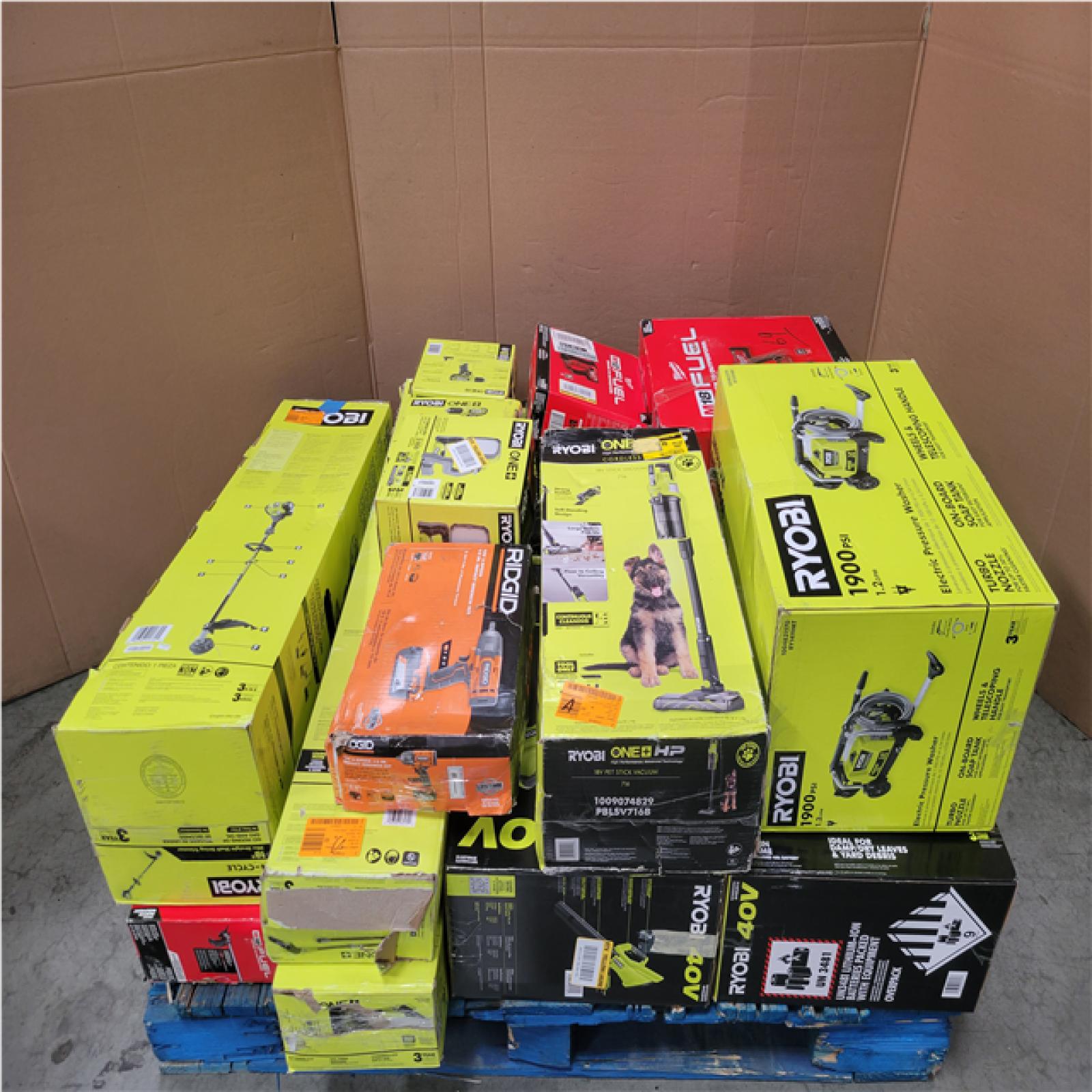 CALIFORNIA AS-IS TOOL PALLET