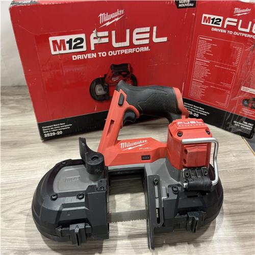 AS-IS Milwaukee FUEL 12V Lithium-Ion Cordless Compact Band Saw (Tool-Only)