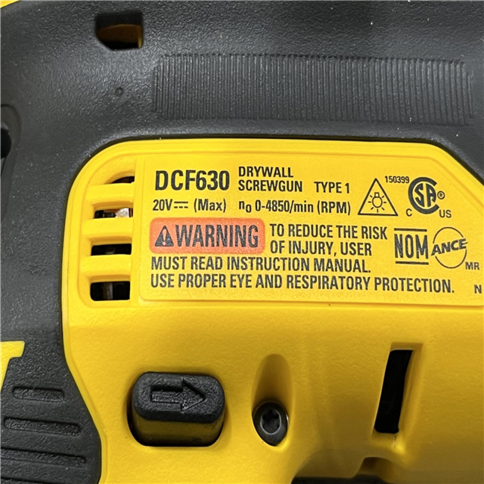 AS-IS DEWALT XR 20V MAX Lithium-Ion Cordless Brushless Screw Gun (Tool Only)