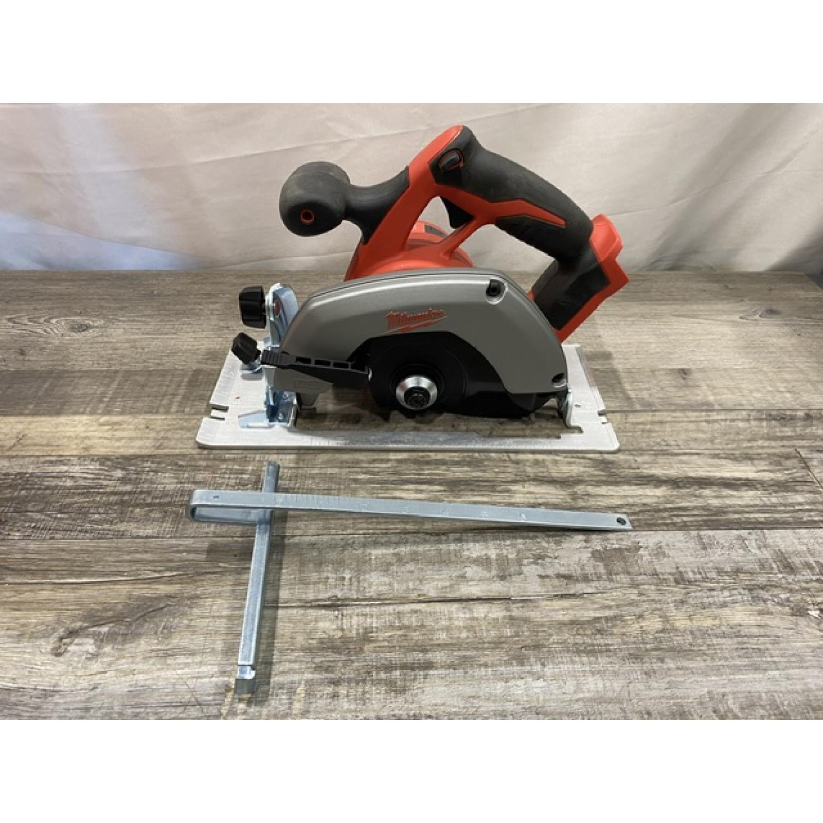 AS-IS Milwaukee 18V Lithium-Ion Cordless 6-1/2 in. Circular Saw (Tool-Only)