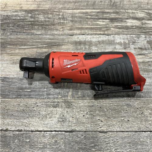 AS-IS Milwaukee 12V Lithium-Ion Cordless 3/8 in. Ratchet (Tool-Only)