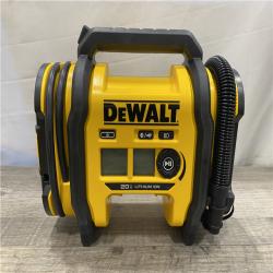 AS-IS DEWALT 20V MAX Cordless Electric Portable Inflator (Tool Only)
