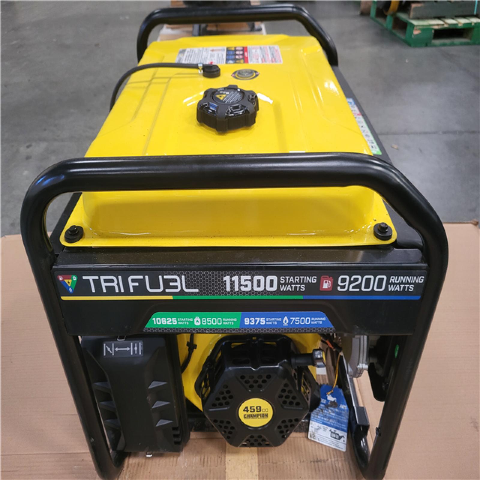 CALIFORNIA NEW CHAMPION 11500 STARTING WATTS PORTABLE GENERATOR