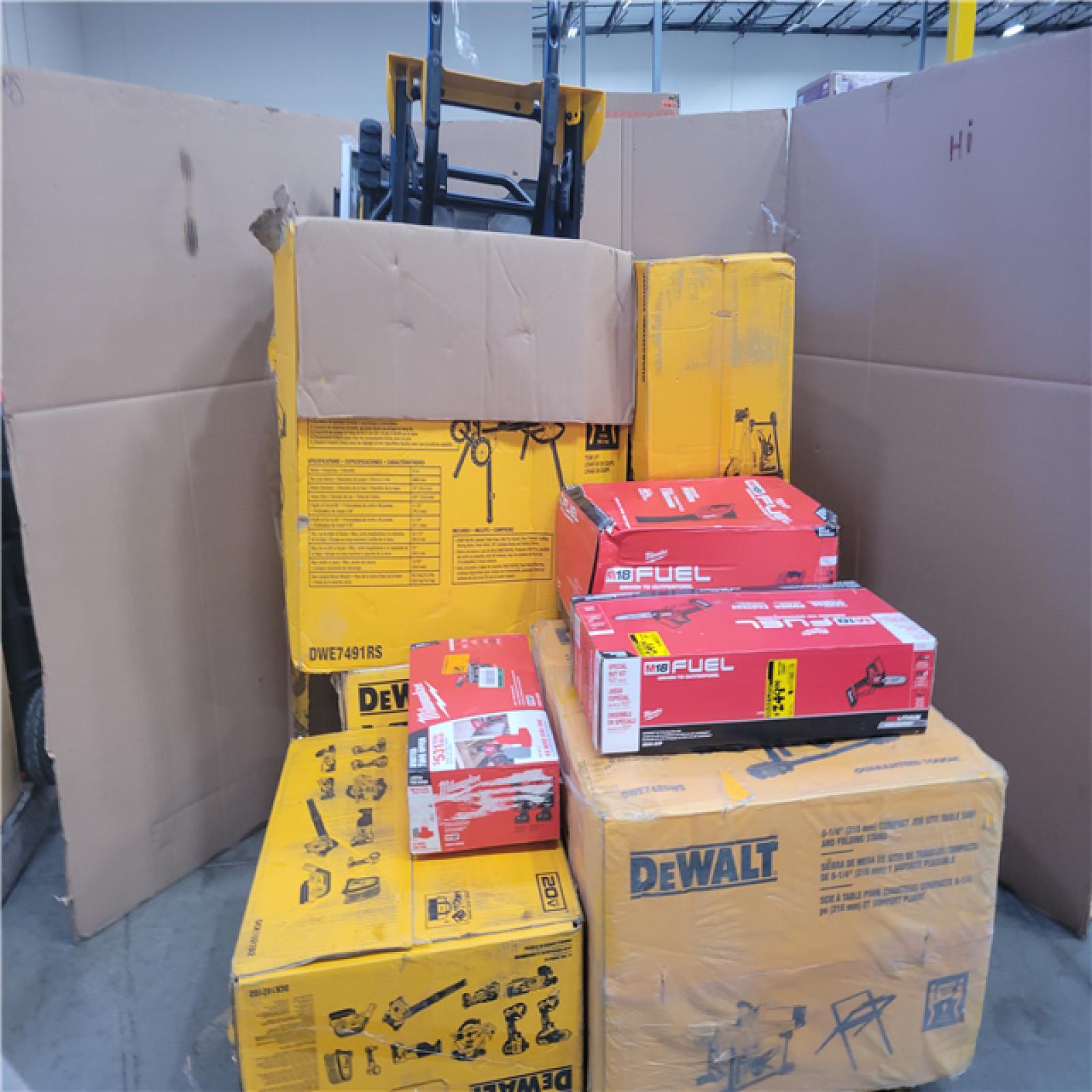 CALIFORNIA AS-IS TOOL PALLET