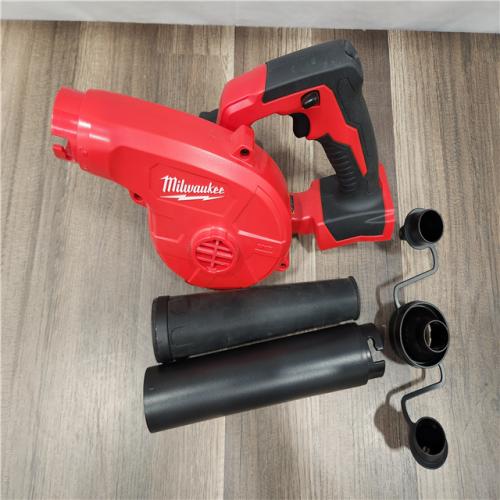 AS-IS Milwaukee M18 18V Lithium-Ion Cordless Compact Blower (Tool-Only)