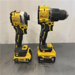 AS-IS - DeWalt ATOMIC 20V MAX Lithium-Ion Cordless Combo Kit (2 Tool)