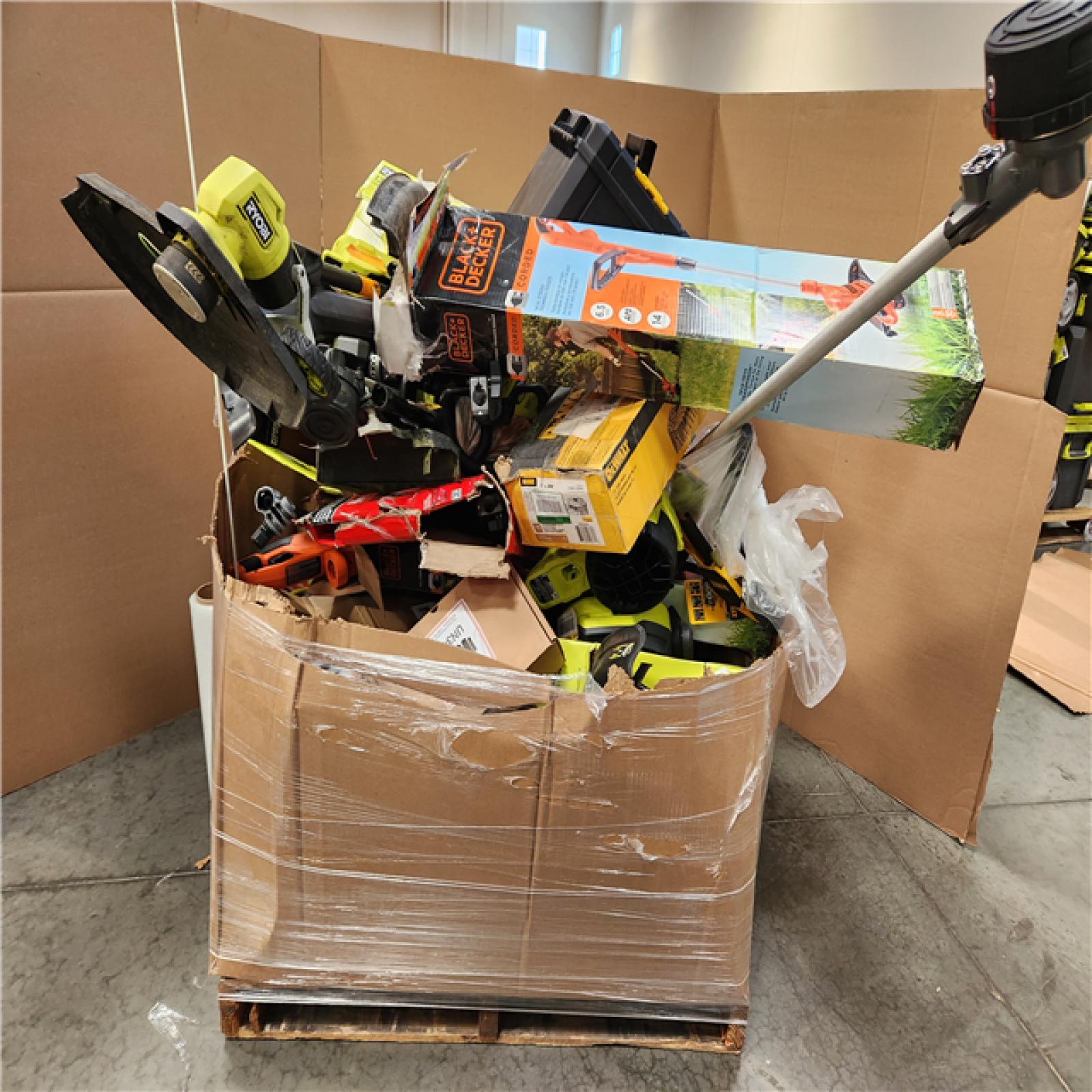 CALIFORNIA  AS-IS TOOL PALLET