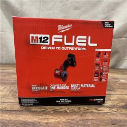 NEW M12 FUEL 12V 3 in. Lithium-Ion Brushless Cordless Cut Off Saw Kit with One 4.0 Ah Battery Charger and Bag