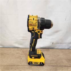 AS-IS- DEWALT 20V  Cordless.5 in Drill Driver  2 Ah