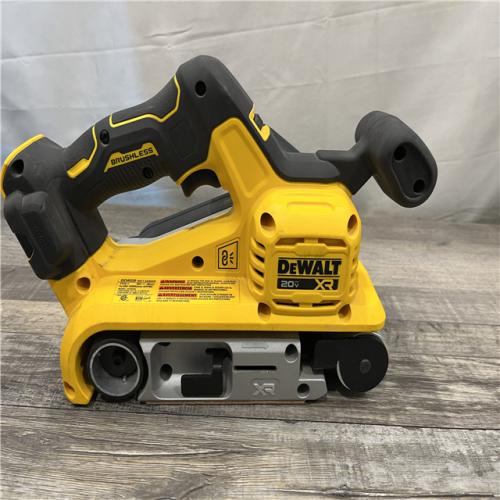 AS-IS DEWALT 20V MAX* XR Brushless Cordless Belt Sander (Tool-Only)