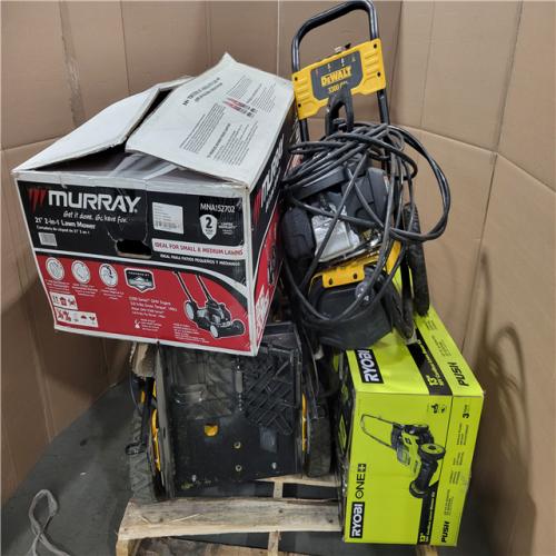 CALIFORNIA AS-IS OUTDOOR POWER EQUIPMENT