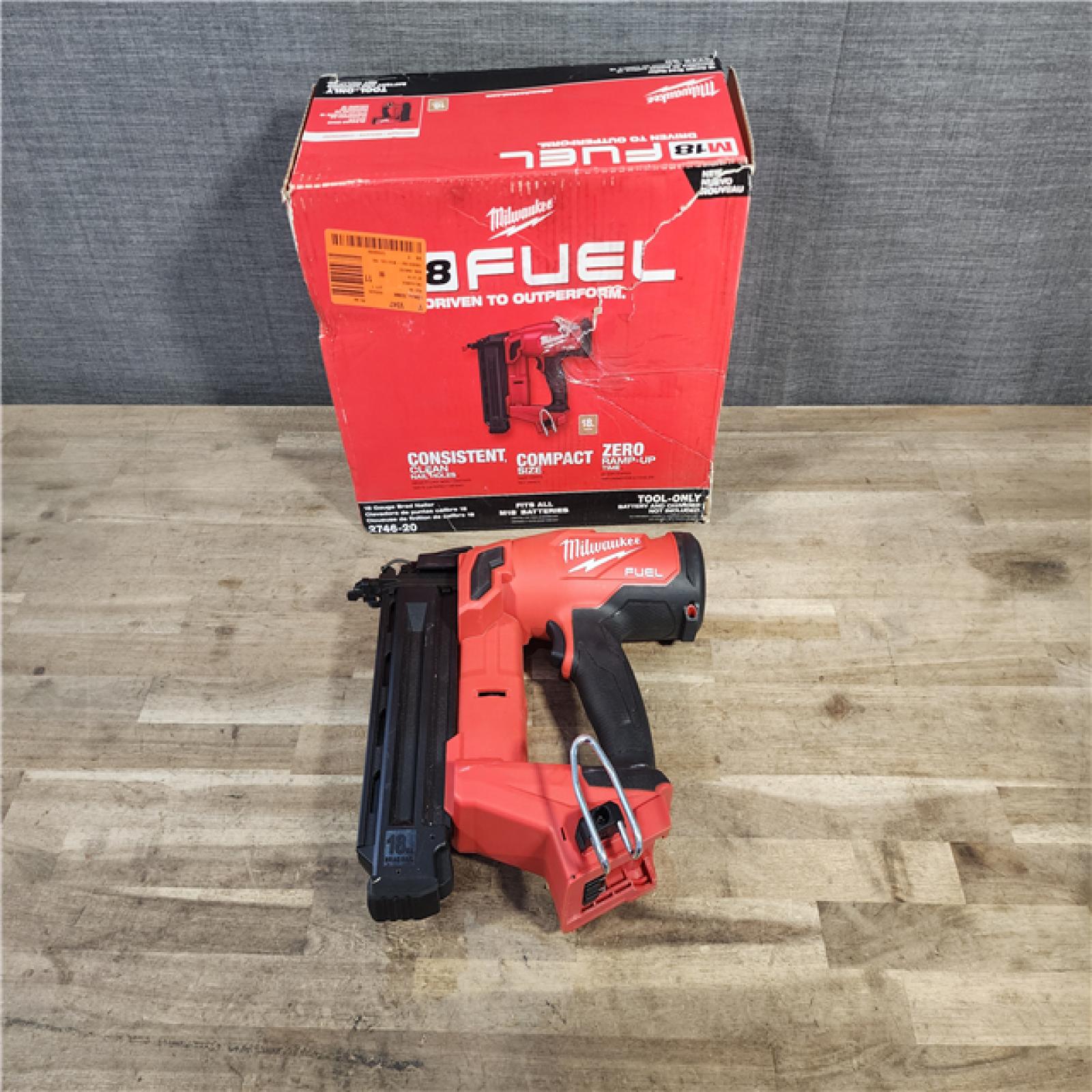 HOUSTON LOCATION - AS-IS Milwaukee M18 FUEL 18 Gauge Brad Nailer (TOOL ONLY)
