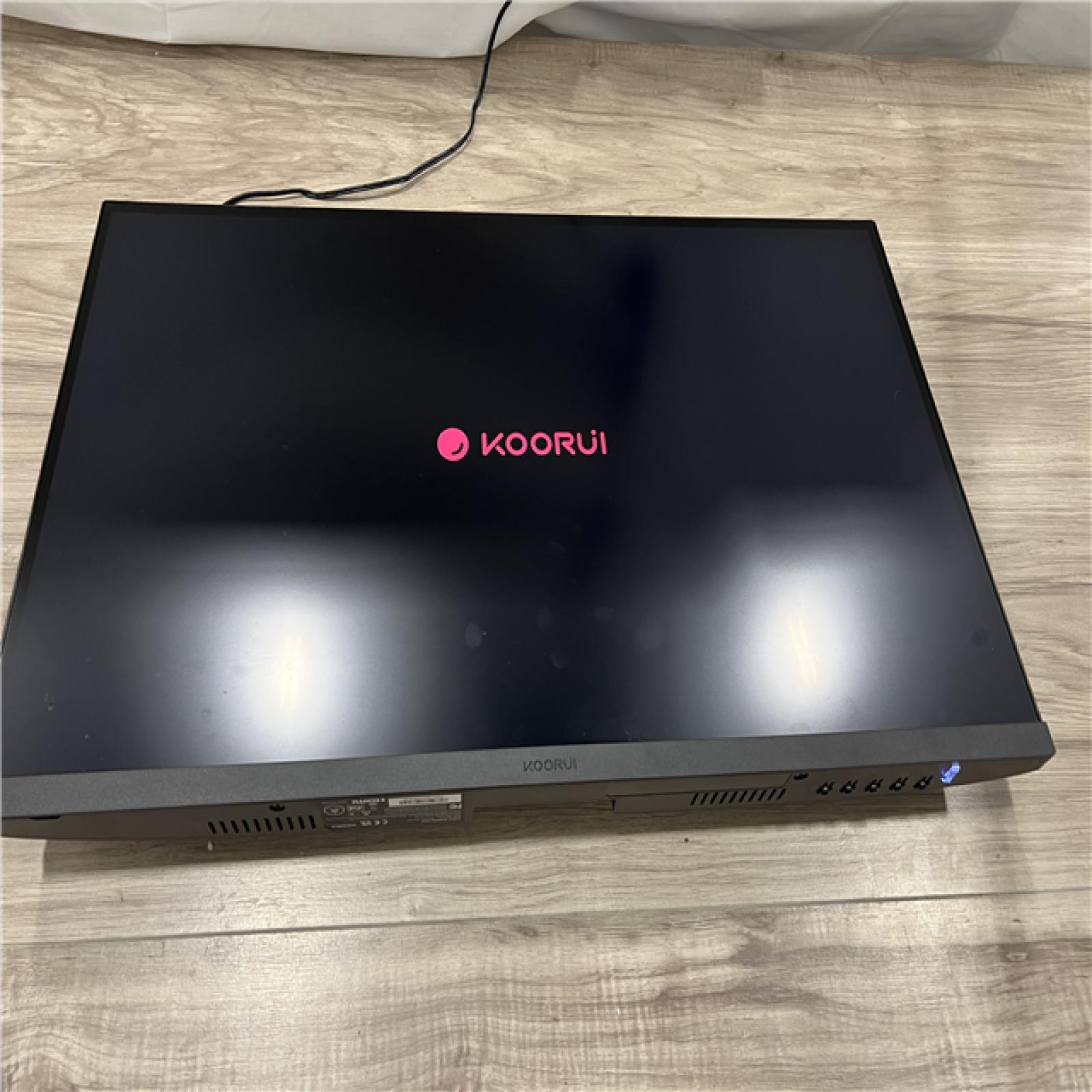 AS-IS KOORUI 27 Inch 4K Monitor  UHD(3840 x 2160) IPS Computer Monitors