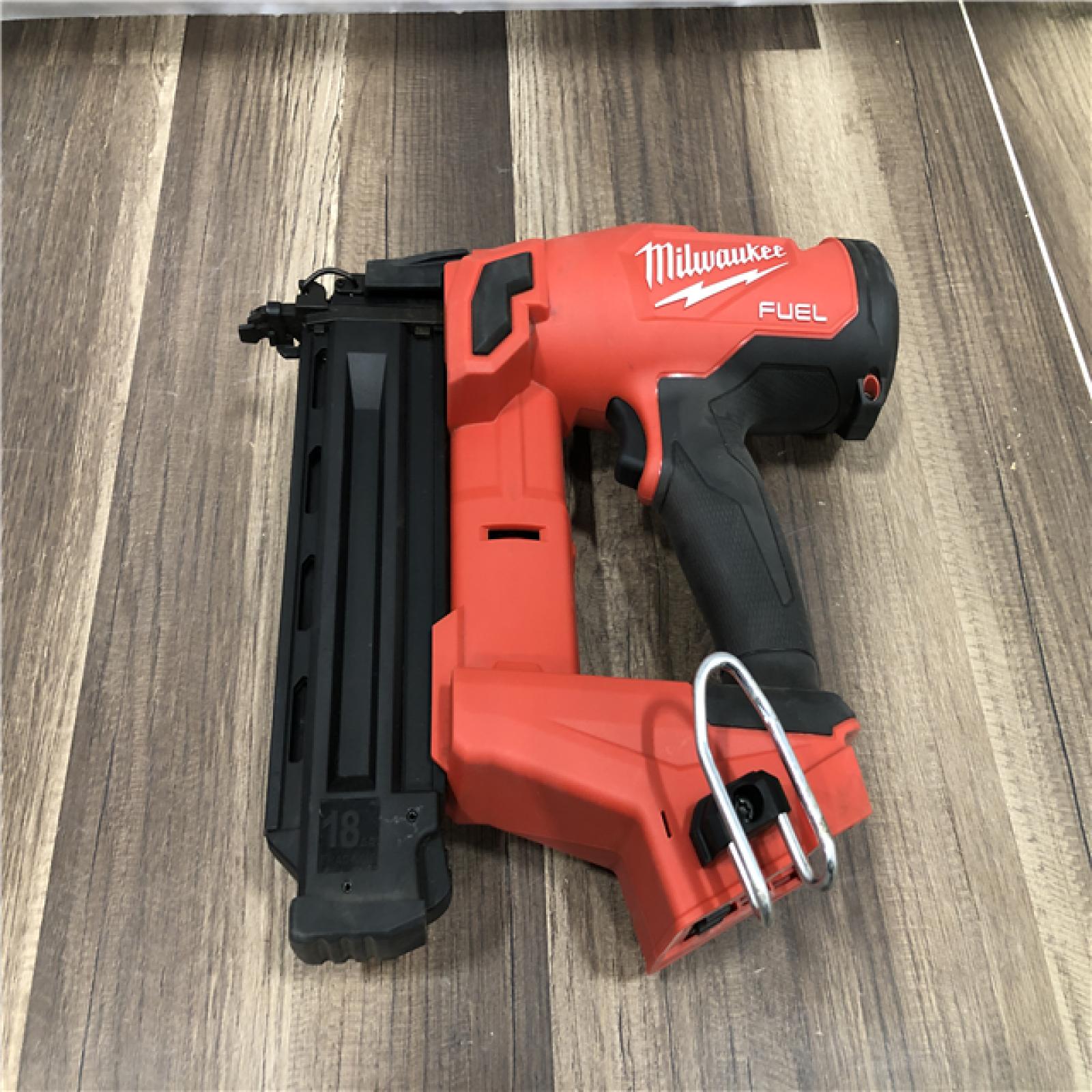AS-IS Milwaukee FUEL 18-Volt Lithium-Ion Brushless Cordless Gen II 18-Gauge Brad Nailer (Tool-Only)