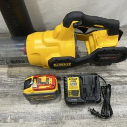 AS-IS DEWALT FLEXVOLT 60V MAX 125 MPH 600 CFM Brushless Cordless Battery Powered Blower Kit