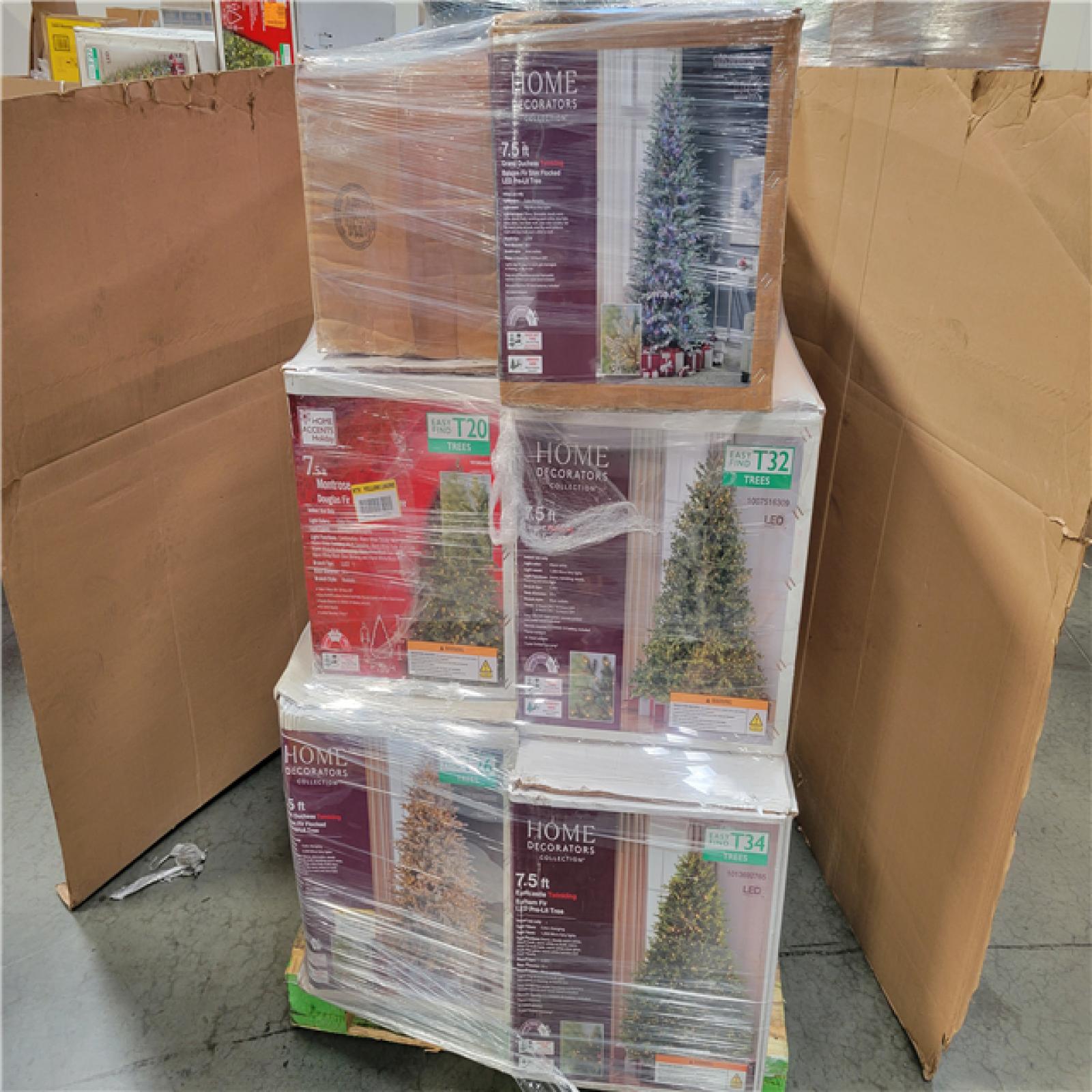 California AS-IS Holiday Pallet