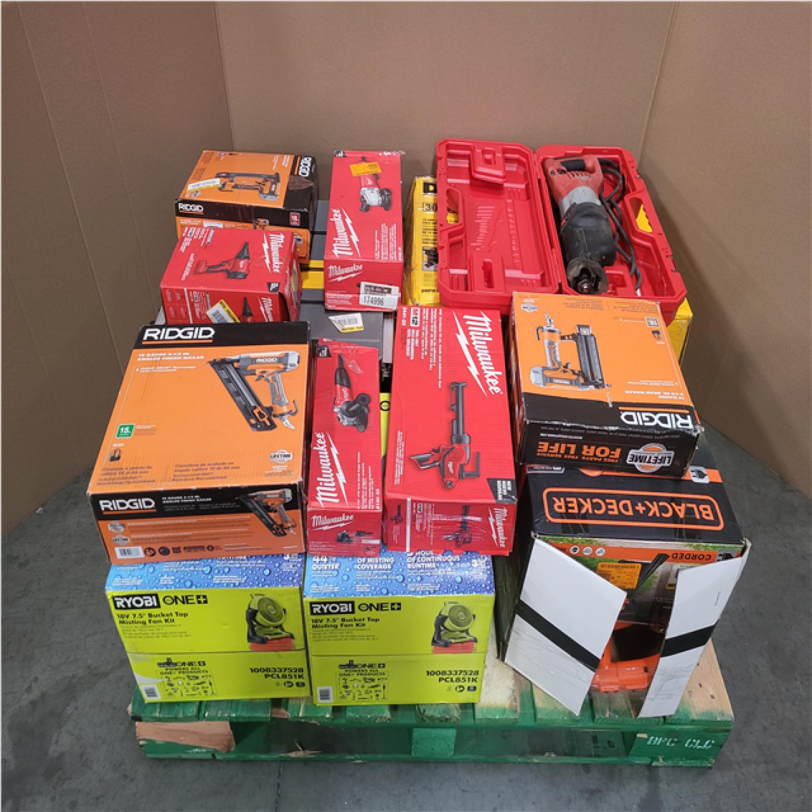 CALIFORNIA AS-IS TOOL PALLET