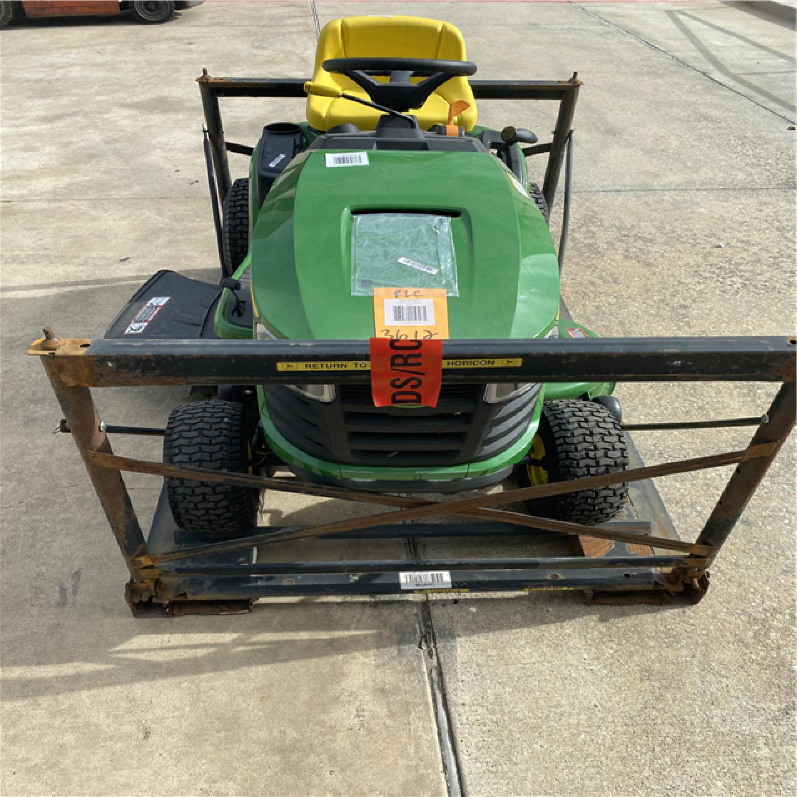 Houston Location AS IS - Outdoor Power Equipment John Deere S100 42 Inch Riding Mower