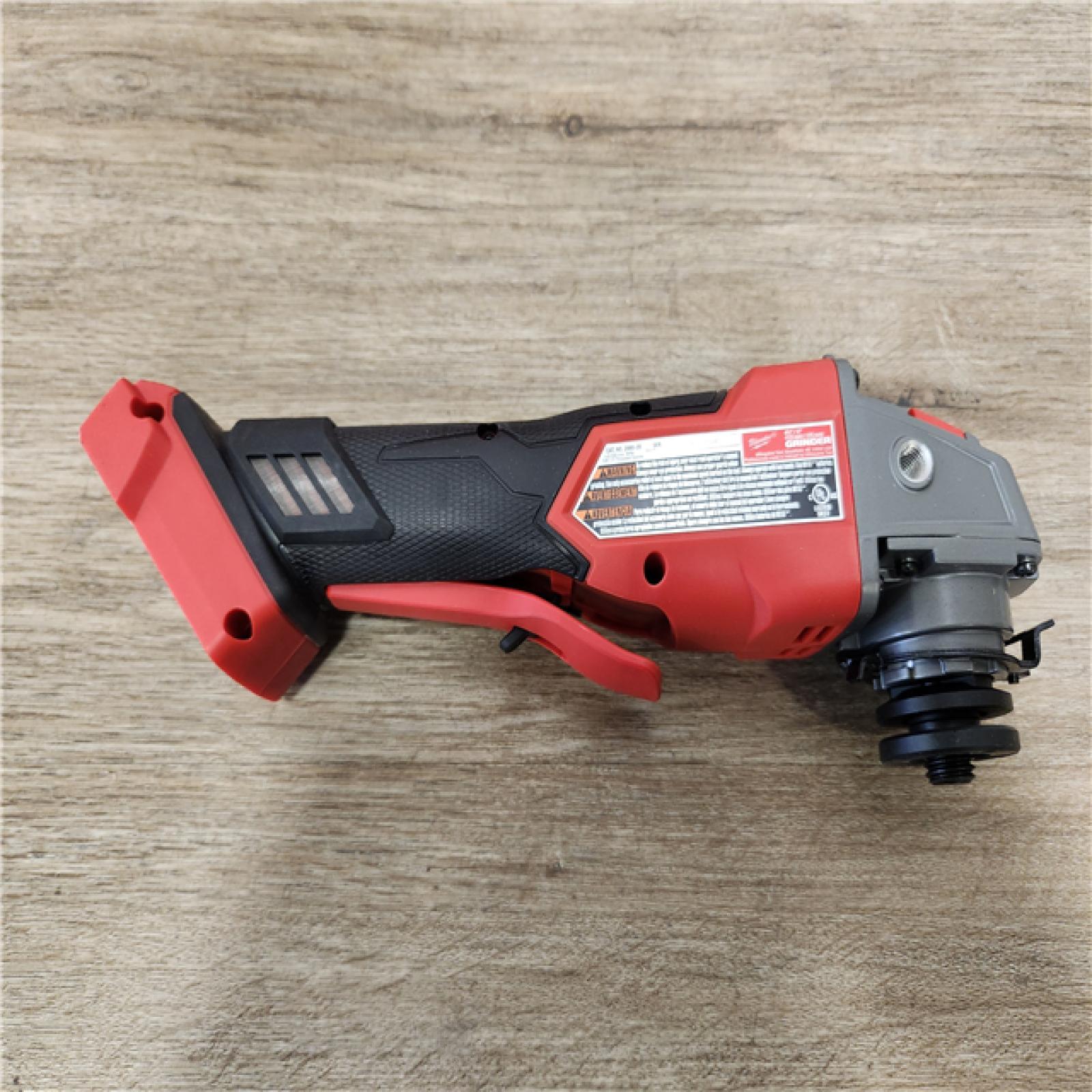 Phoenix Location NEW Milwaukee M18 FUEL 18V Lithium-Ion Brushless Cordless 4-1/2 in./5 in. Grinder with Variable Speed & Paddle Switch (Tool-Only) (No Lock)