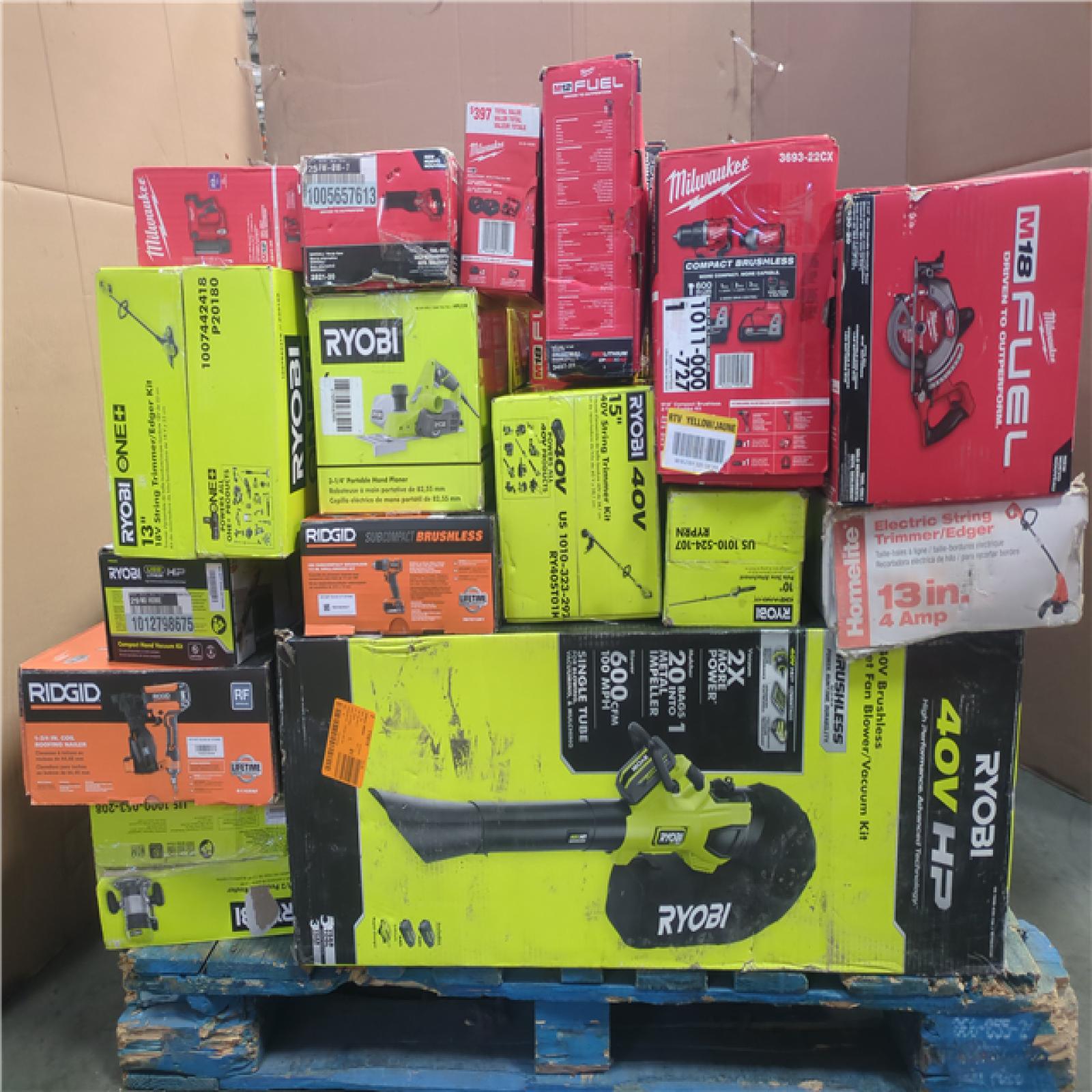 CALIFORNIA AS-IS TOOL PALLET