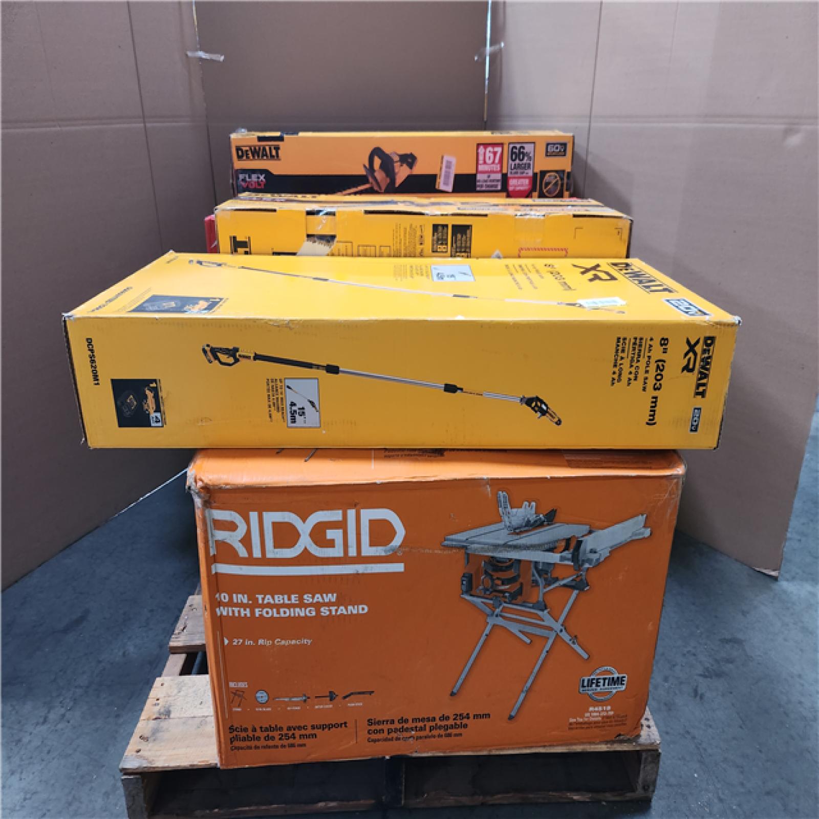 CALIFORNIA AS-IS TOOL PALLET