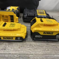 AS-IS DEWALT ATOMIC 20V MAX Lithium-Ion Cordless 2-Tool Combo Kit