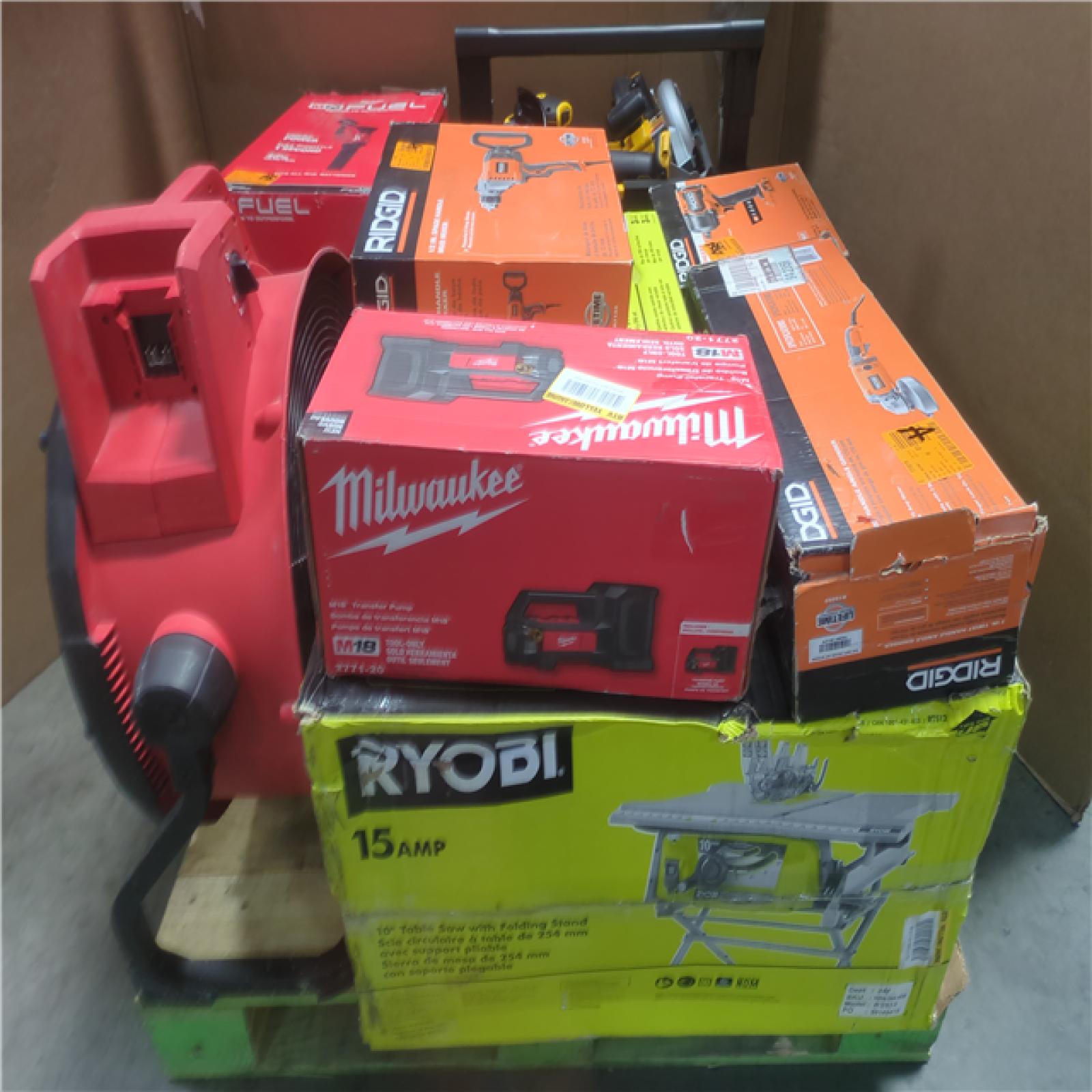 CALIFORNIA AS-IS TOOL PALLET