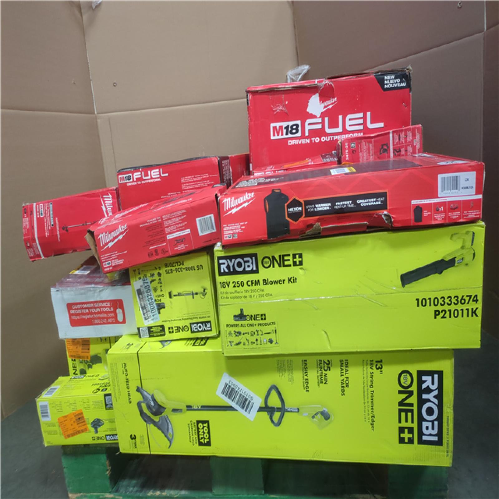 CALIFORNIA AS-IS TOOL PALLET