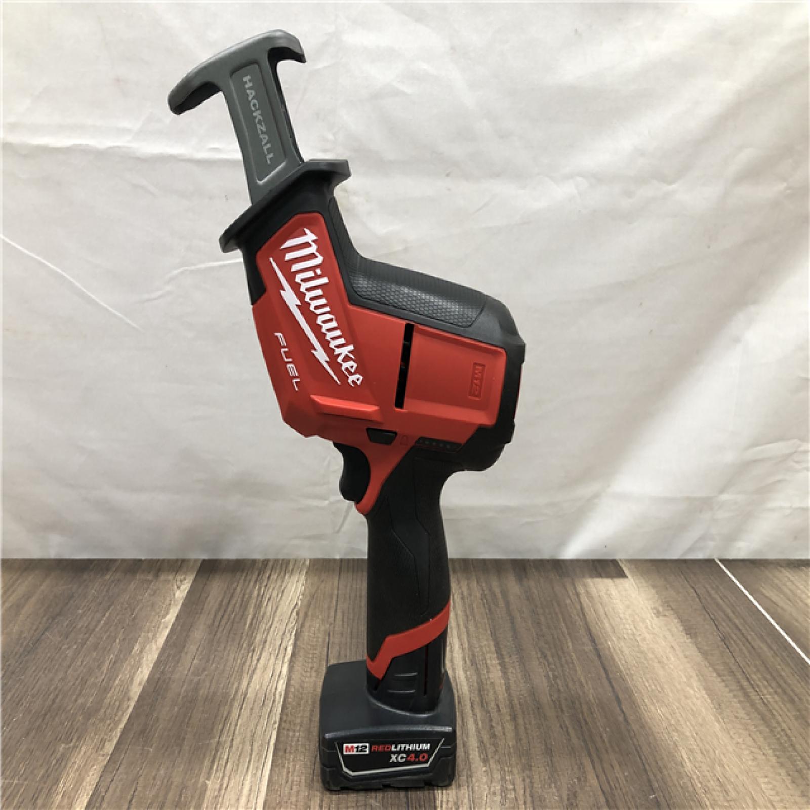 AS-IS Milwaukee  FUEL 12V Lithium-Ion Brushless Cordless HACKZALL Reciprocating Saw Kit