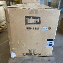 DALLAS LOCATION - Weber Genesis E-435 4-Burner Natural Gas Grill in Black with Side Burner