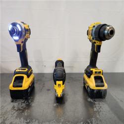 AS-IS- DEWALT 20V MAX Lithium-Ion Cordless 3-Tool Combo Kit