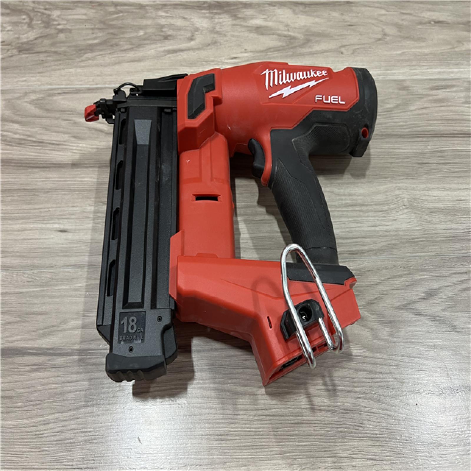 AS-IS MILWAUKEE M18 FUEL 18-Volt Lithium-Ion Brushless Cordless Gen II 18-Gauge Brad Nailer (Tool-Only)