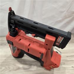AS-IS MILWAUKEE FUEL 18V Cordless 18-Gauge 1/4 in. Narrow Crown Stapler (Tool-Only)