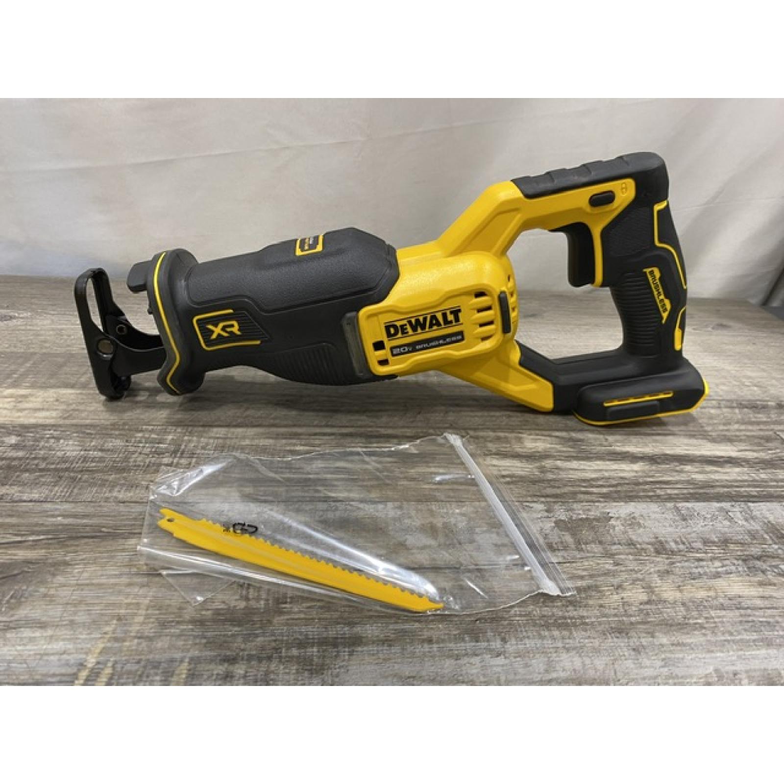AS-IS DEWALT 20V MAX Cordless Brushless Reciprocating Saw (Tool Only)