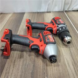 AS-IS M18 18V Lithium-Ion Cordless Combo Kit (5-Tool) with (2) Batteries, Charger and Tool Bag