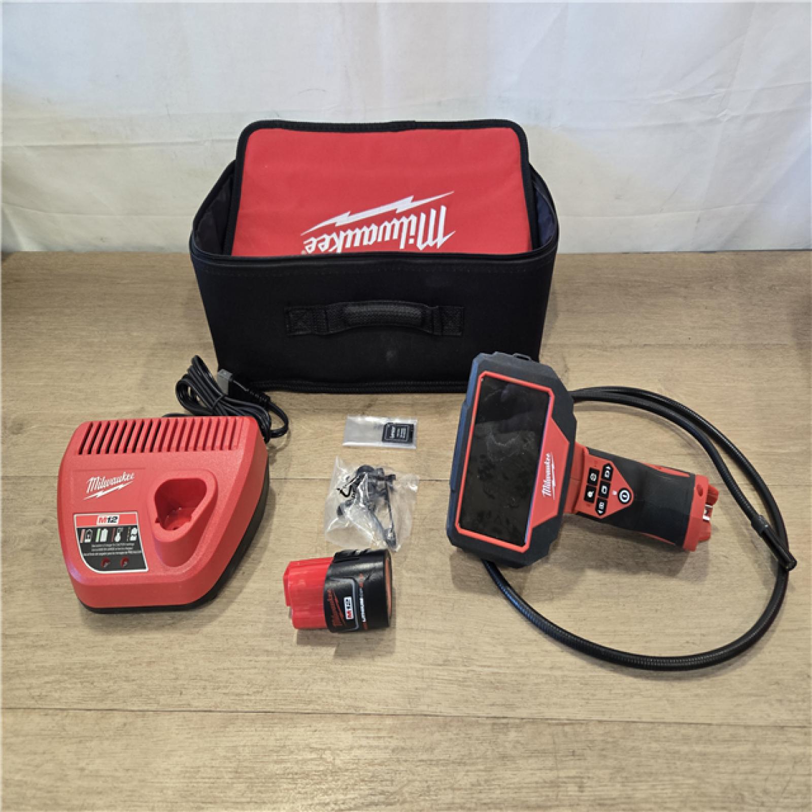 AS-IS Milwaukee 12V Cordless M-SPECTOR 360-Degree 4 ft. Inspection Camera Kit