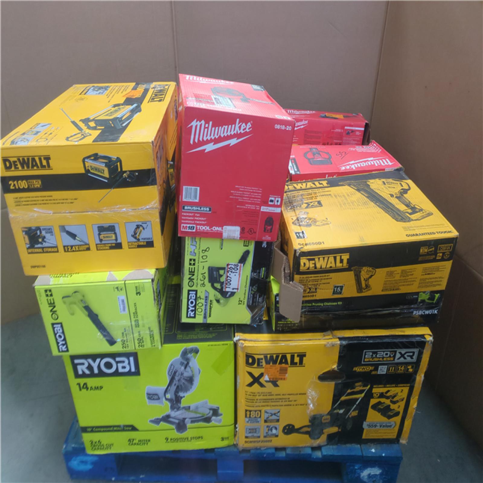 CALIFORNIA AS-IS TOOL PALLET