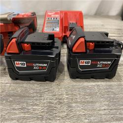 AS-IS Milwaukee FUEL 18V Lithium-Ion Brushless Cordless 1/2 in. Hammer Drill Driver Kit