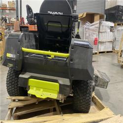 Dallas Location - As-Is RYOBI 80V HP Brushless 54 in. Battery Electric Cordless Zero Turn Riding Mower (1) 80V Batteries  and Charger