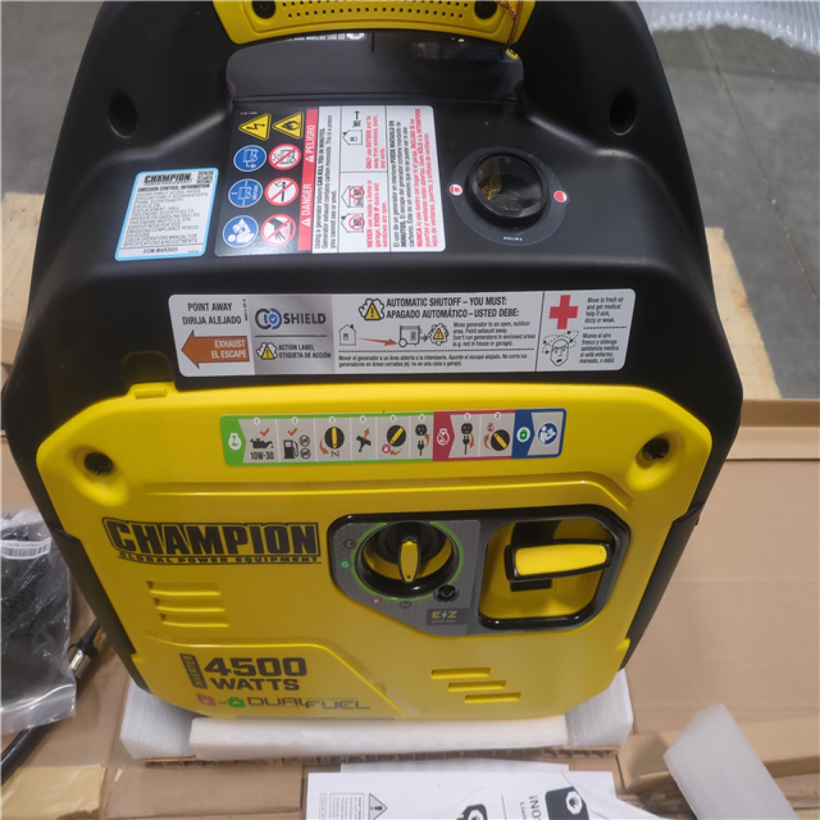 CALIFORNIA AS-IS CHAMPION PORTABLE POWER GENERATOR
