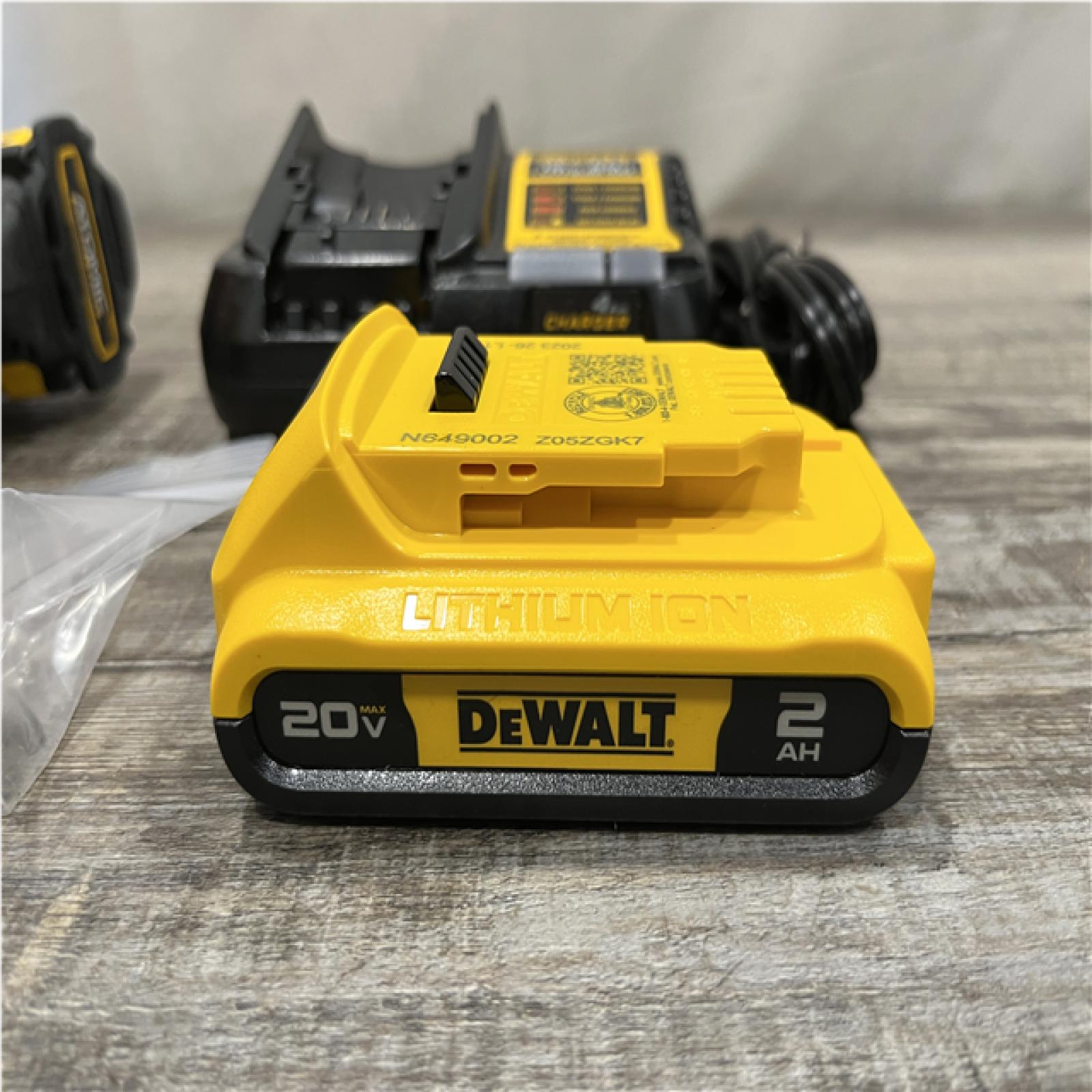 AS-IS DEWALT Atomic 20V Lithium-Ion Cordless Compact 1/2 in. Drill/Driver Kit