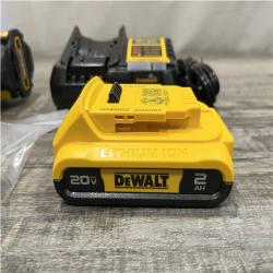 AS-IS DEWALT Atomic 20V Lithium-Ion Cordless Compact 1/2 in. Drill/Driver Kit